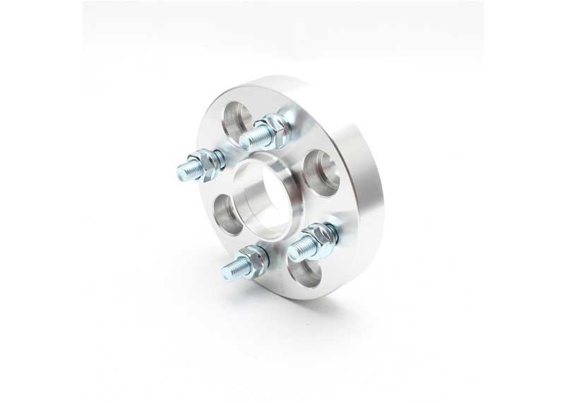 1 inch Silver Wheel Spacer 4x100 to 4x100 4Lug